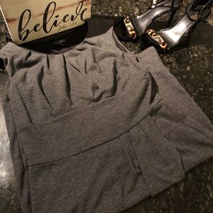 Charcoal Career Dress